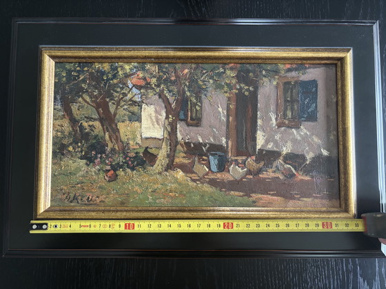 Image 1 of Schilderij Adriaan Keus (1875-1955)