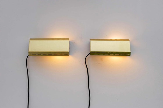Vintage Brass Wall Sconces Örsjö, Mid-Century Modern Style, circa 1965 – Örsjö Belysning, Wall lights, Metal (photo 3 of 13)