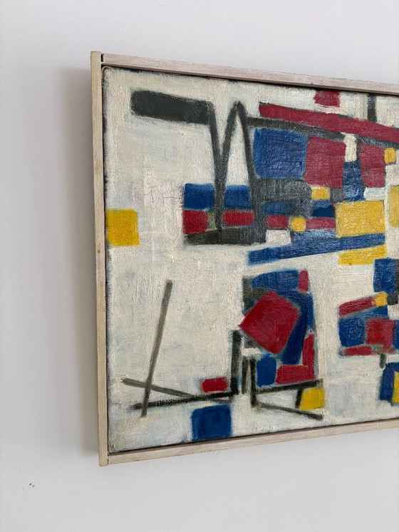 Image 1 of Painting Arend Ernst Roosenschoon Toy Rabbit by Mondrian