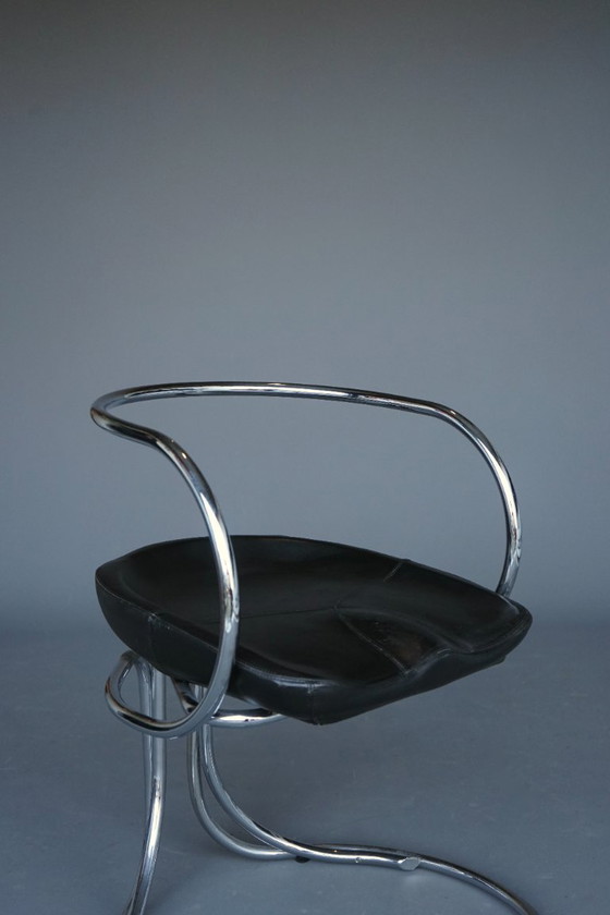 Image 1 of Silla Tatlin excepcional de Vladimir Tatlin para Nikol Italia, década de 1970