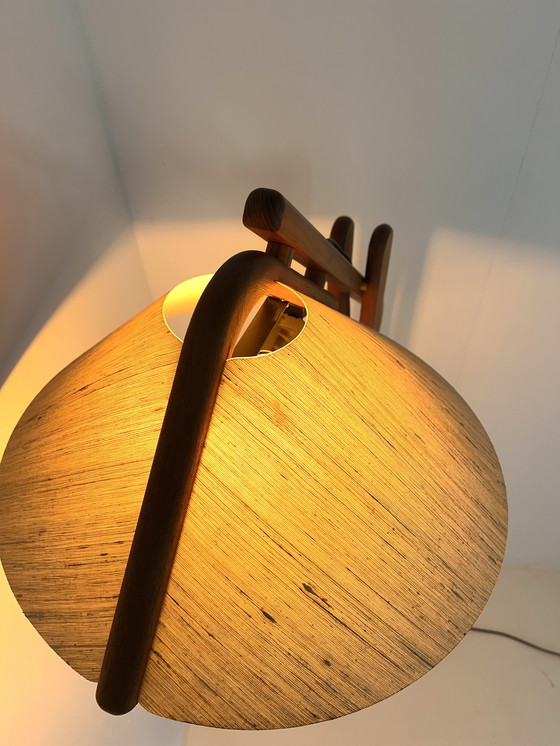 Image 1 of Vintage teak floor lamp, Domus '70