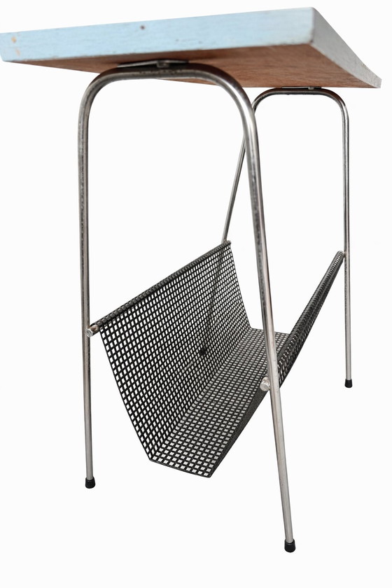 Image 1 of Mesa auxiliar de lectura Pilastro de los años 50 Tjerk Reijenga