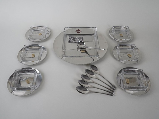Image 1 of Set da dessert, design italiano, anni '70, produttore: GOTTINGHEN