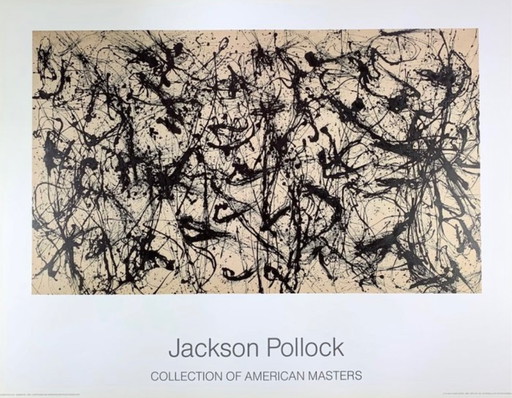 Jackson Pollock: “Number 32, 1950”. Uitgegeven door Achenbach Art Editions.