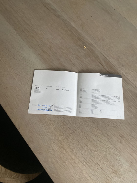 Image 1 of 2x B&B Italia Sina-Drehstuhl