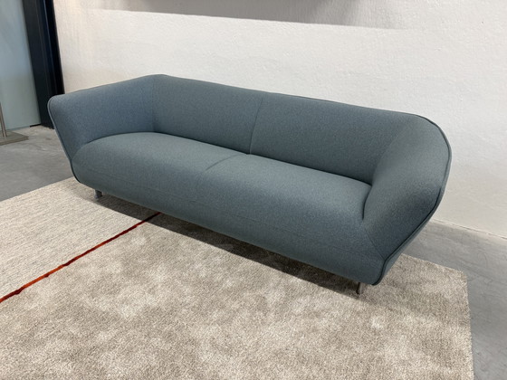 Image 1 of Pode Turia Bank 3 Zits blauw stof