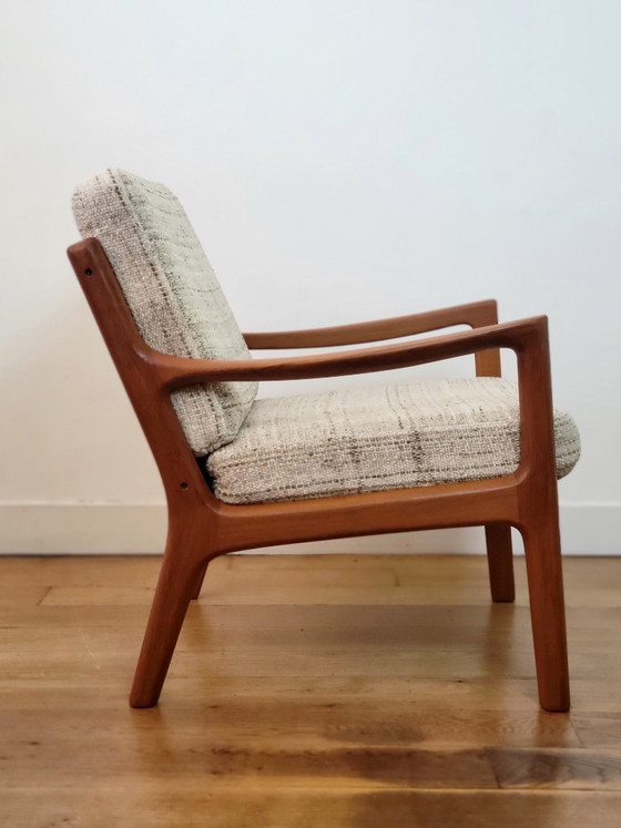 Image 1 of Chaises Senator vintage conçues par Ole Wansher pour Cado, Danemark, 1960