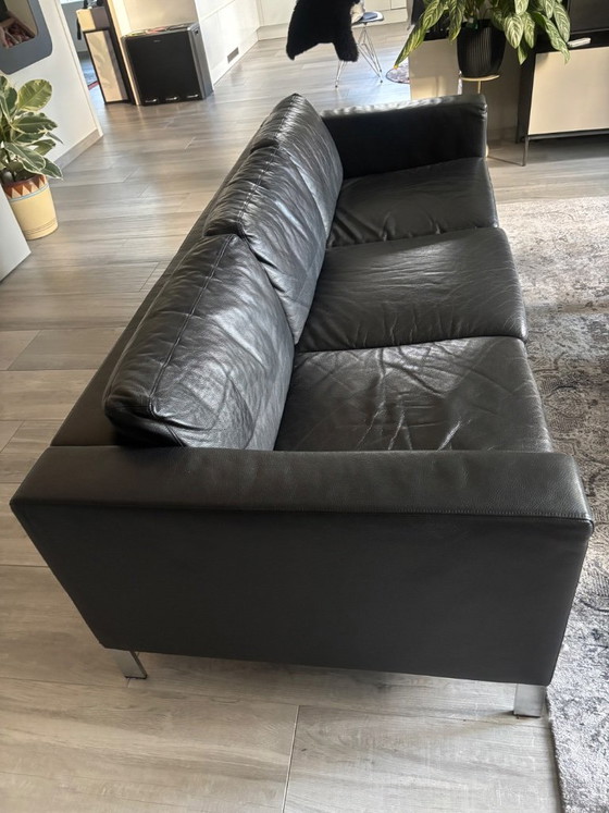 Walter Knoll 3-Seater Leather Sofa In Good Condition – 3-5 seaters (photo 10 of 10)