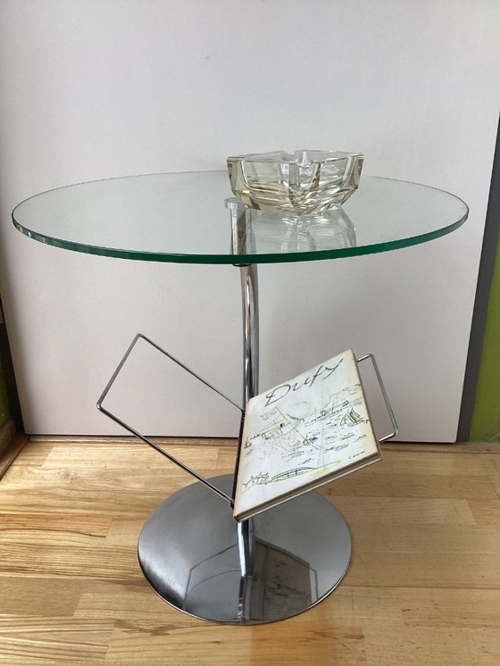 Image 1 of Design side table with reading compartment