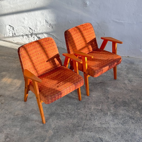 Image 1 of Ensemble de 4 fauteuils hongrois de style type 366, années 1960