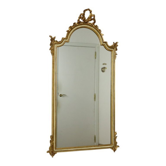 Image 1 of Barok Stijl Deknudt Bladgoud Spiegel 108cm