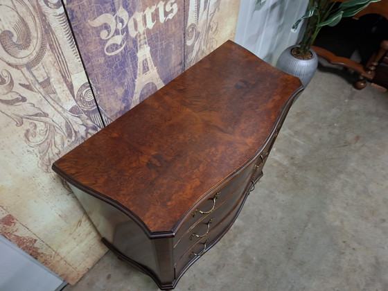 Image 1 of Commode anglaise classique, table murale, dimensions : 77 x 37 cm et 80 cm de hauteur.