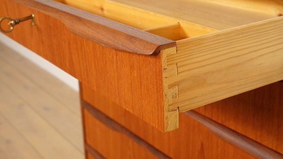 Image 1 of Commode vintage danoise | Teck | 6 tiroirs | 103 cm