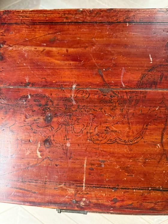 Image 1 of Auténtico cofre nupcial chino, antiguo.
