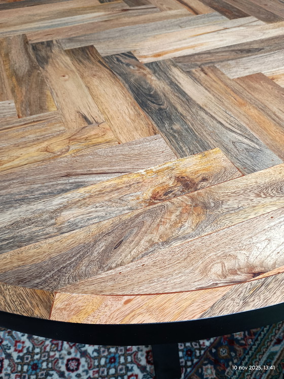 Image 1 of mesa de comedor de madera de mango