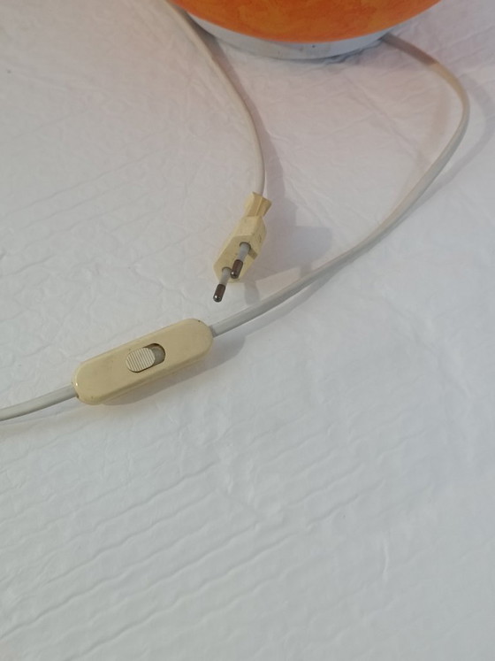 Image 1 of 1970s Opaline Glass Egg Table Lamp