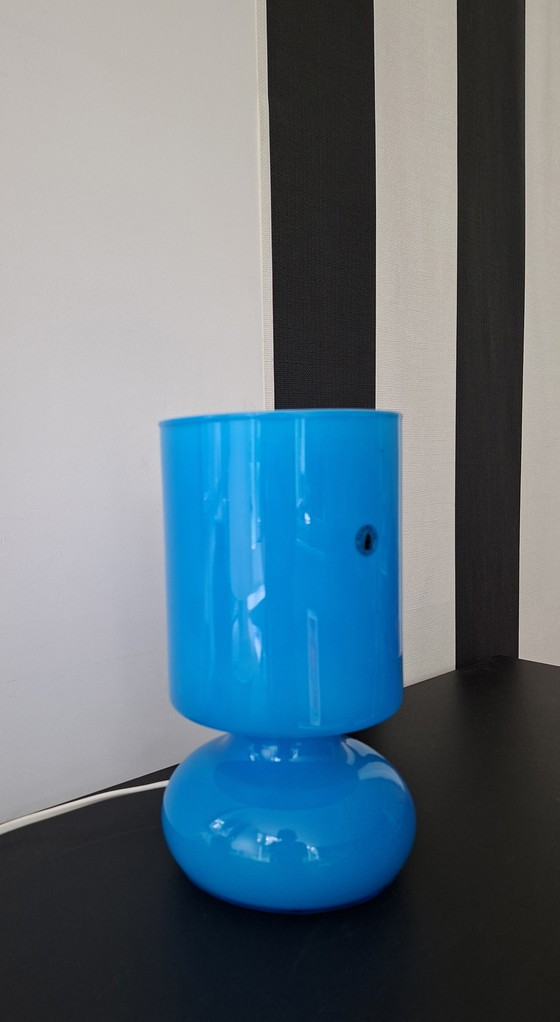 Lampada da tavolo vintage Lykta di Ikea, color turchese, risalente agli anni '90. – Lampade da tavolo, Glass (photo 5 of 6)
