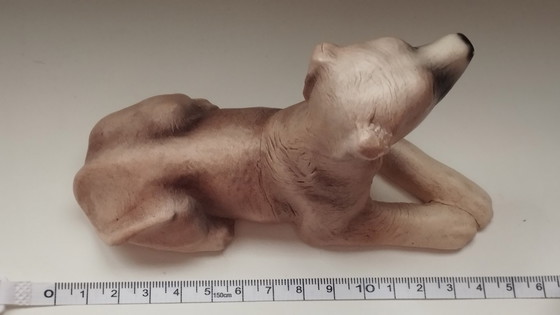 Image 1 of Vintage Mid-Century Hand-Molded Leather Greyhound Château Leather (Canada)