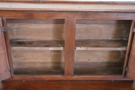 Image 1 of Antiguo reclinatorio de nogal, Italia S. XVIII