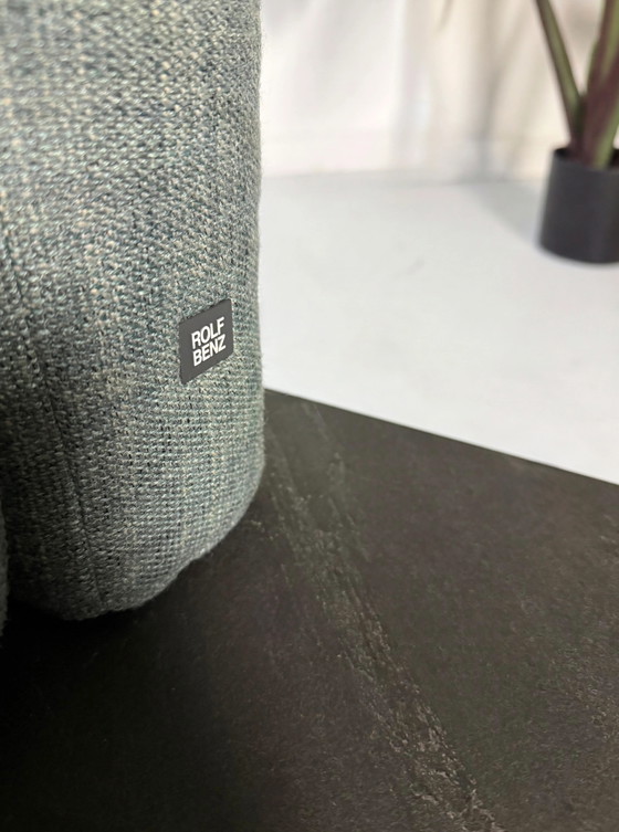 Image 1 of Rolf Benz Aura Sofa Blau Grau Stoff Couch