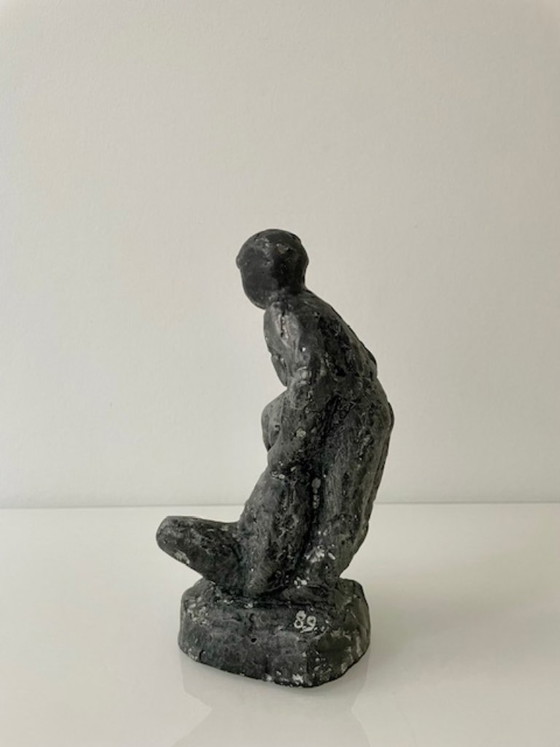 Escultura de Tony van de Vorst ‘Kinderen’ – 1989 – Stone (photo 5 of 15)