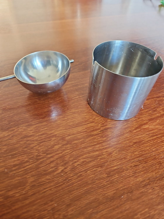 Stelton Kantel Asbak – Decoratieve objecten, rvs (photo 2 of 5)