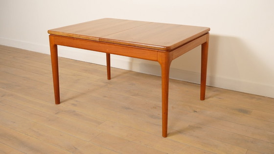 Image 1 of Table de salle à manger vintage | Teck massif | Extensible | Glostrup