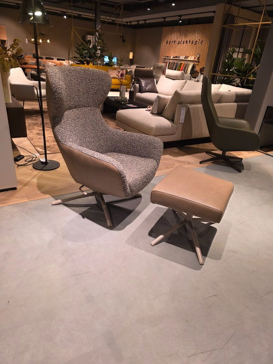 Layla armchair incl. ottoman from Bree's New World – Textile (photo 2 of 4)