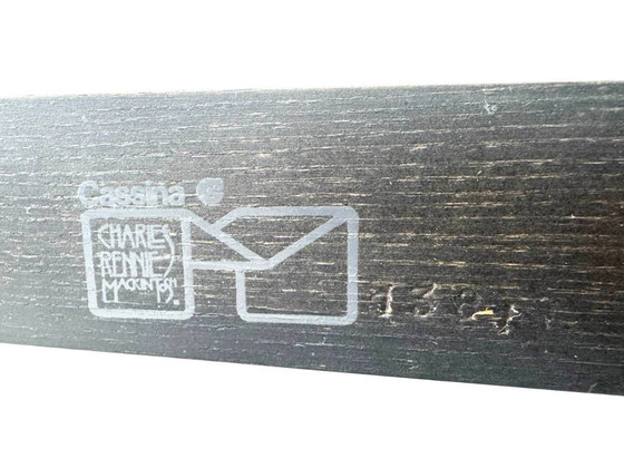 Image 1 of Hill House 1 stoel van Charles Rennie Mackintosh voor Cassina