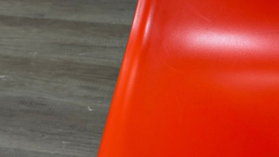 Image 1 of 6x Vitra DSR rosso-arancio