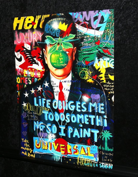 Image 1 of Jisbar (Jean-Baptiste Launay) - The Best Version Of Yourself, 2023 - Stampa UV - firmata a mano