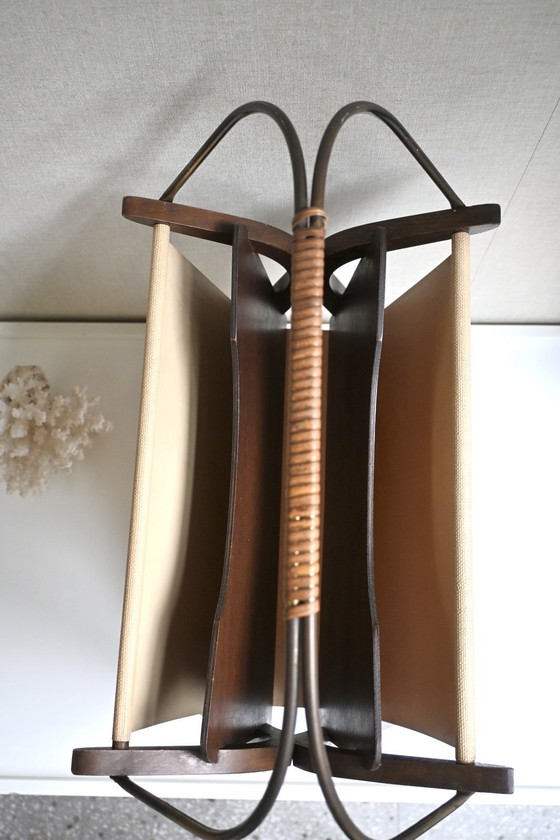 Image 1 of Bellissimo grande portariviste vintage degli anni '50