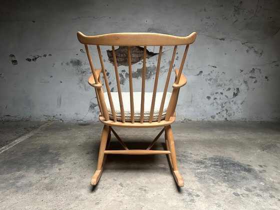 Image 1 of Vintage Børge Mogensen Rocking Chair – Scandinavian Design