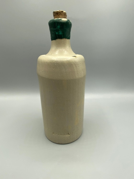 Bouteille en grès vintage allemande M.K.M. – Objets déco, Cork (photo 3 of 4)