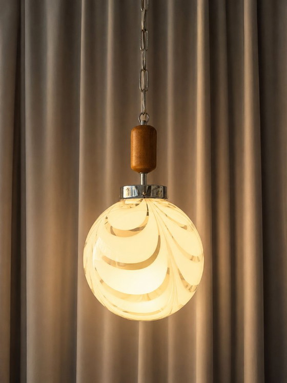 Vintage Murano Glass Pendant Lamp – 1970s (photo 2 of 18)