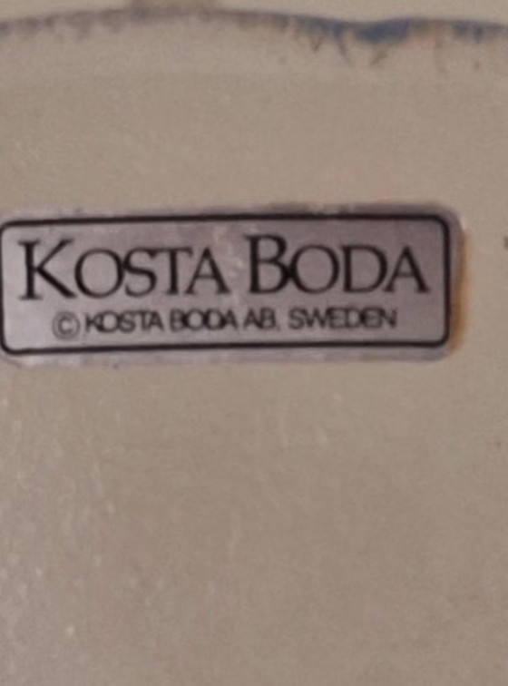 Kosta Boda Glazen Schaal Met Blauwe Accenten – Servies, Glass (photo 4 of 7)