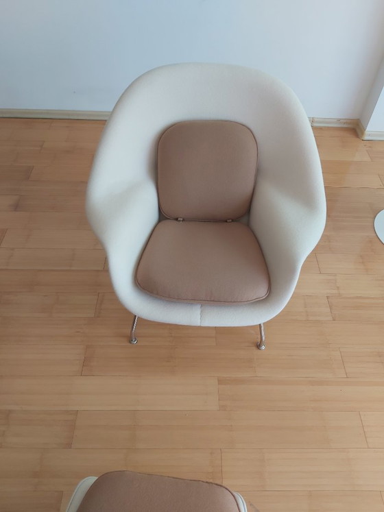 Image 1 of Silla de útero y otomana Knoll Eero Saarinen