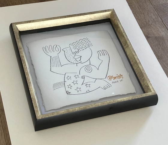 Image 1 of Clemens Briels - original en tiza