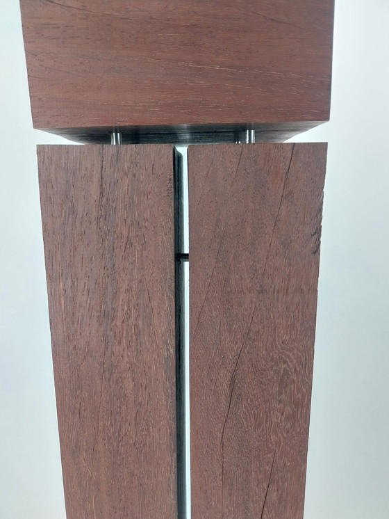 Image 1 of 1 x Hartholzsäule pies die Ställe 1980er Jahre