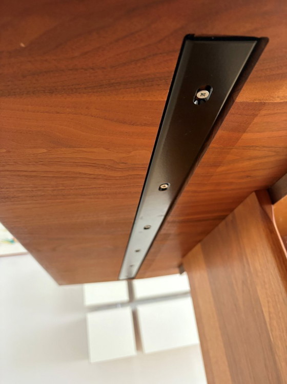 Image 1 of ARCO Lance eettafel – Amerikaans noten – Nederlands design – 90 x 210 cm