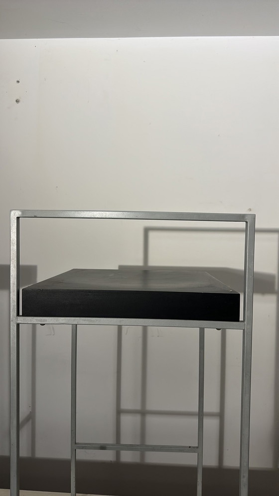 Image 1 of Obumex 4 barkrukken staal y hout