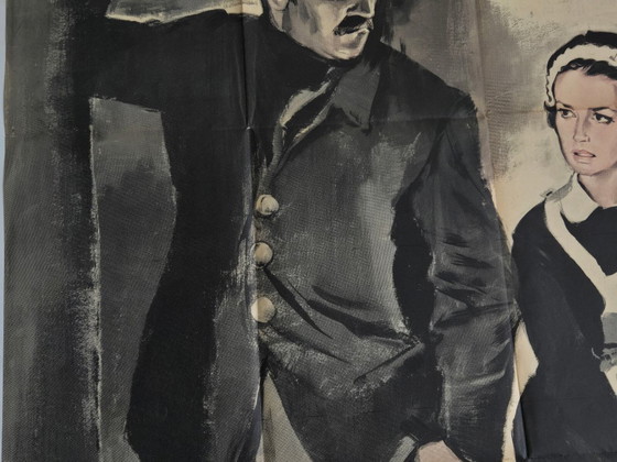 Image 1 of AFFICHE ORIGINALE VINTAGE 120x160cm LE JOURNAL D'UNE FEMME DE CHAMBRE BUNUEL