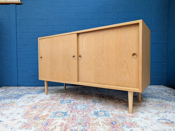 Image 1 of Vintage closet and sideboard, Borge Mogensen cabinets, Danish design, 1960s