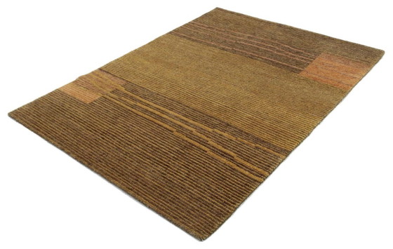Modern Designer Hand-knotted Wool Rug New & Unused 200 x 144 cm, Rugs & carpets, Beige (photo 2 of 9)