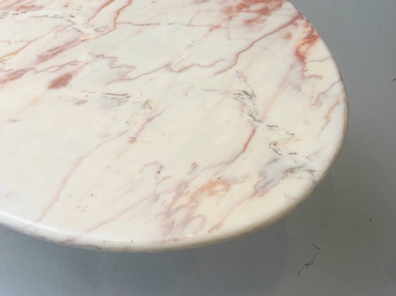 Mesa de comedor de cuarzo rosa, fabricada en Italia en la década de 1980. – made in italy, Mesas de comedor (photo 5 of 17)