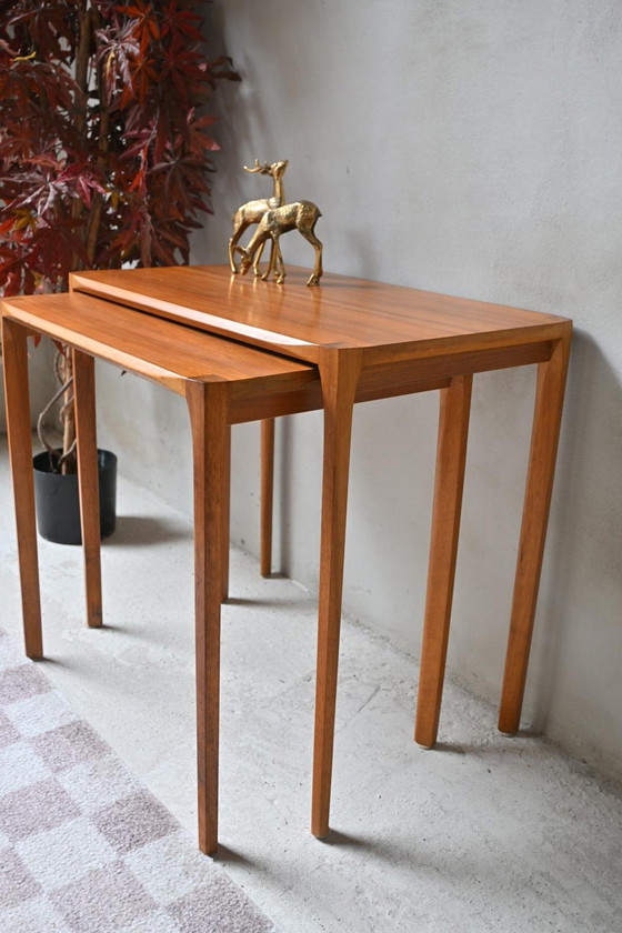 Image 1 of Juego de dos mesas auxiliares Rex Raab para Wilhelm Renz