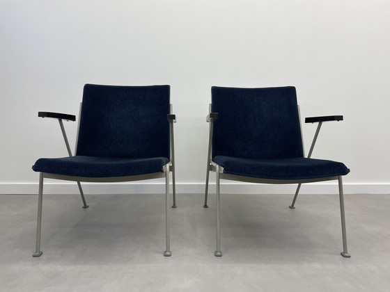 Image 1 of Oase Lounge fauteuils van Wim Rietveld voor Ahrend de Cirkel, 1958