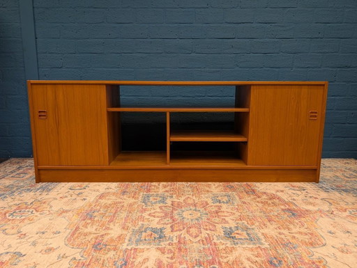 Vintage lowboard / audiomeubel, jaren 60