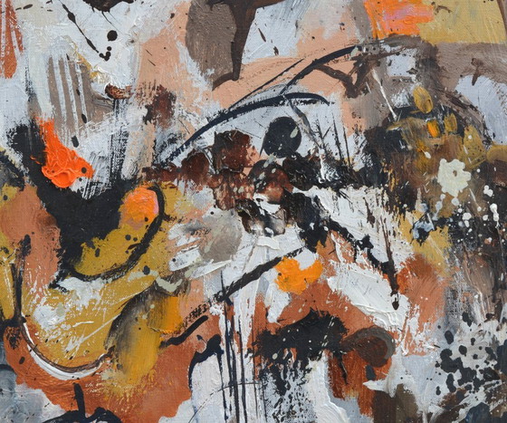 Ewige Bewegung – P. Leclert, Gemälde & Zeichnungen, Canvas (photo 3 of 5)