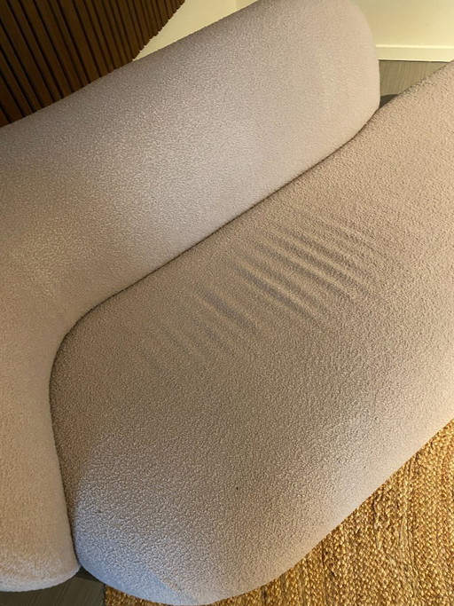 Zetel Ferm Living Rico Divan L - Wool Bouclé Natural